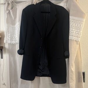 Armani Collezioni Elegant Black Blazer